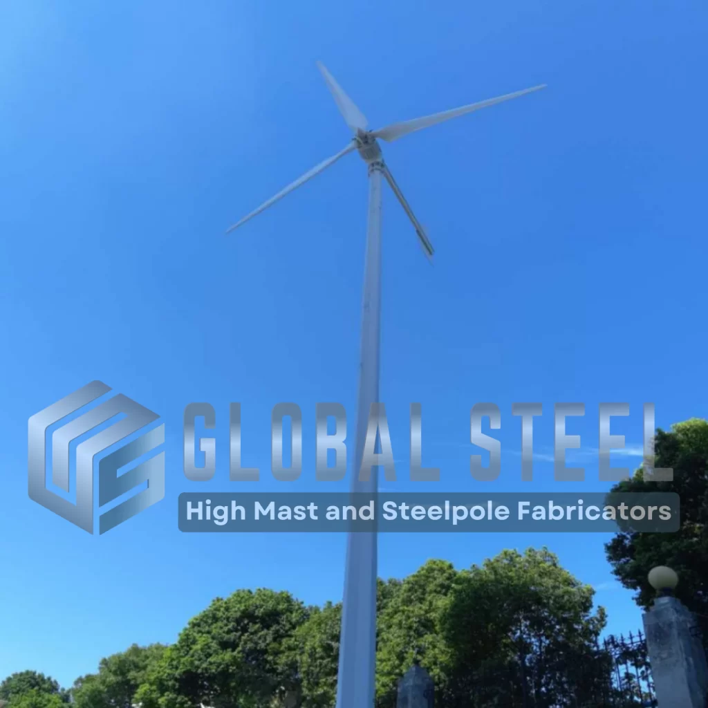 Turbine Steel Pole